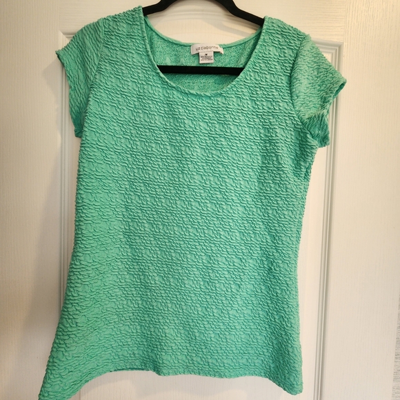 Liz Claiborne Tops - Liz Claiborne Textured Blouse Size M Euc